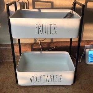 Rae Dunn fruit and vegetables Tray